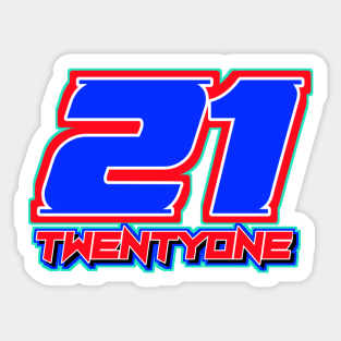 TwentyOne Sticker
